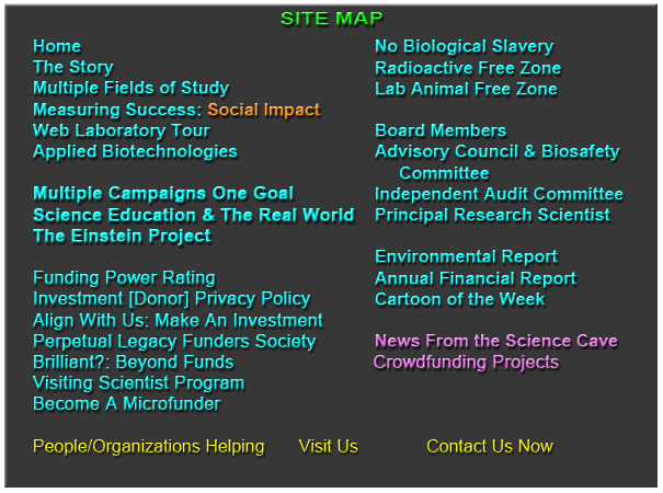 Site Map for Global Health Science Institute.